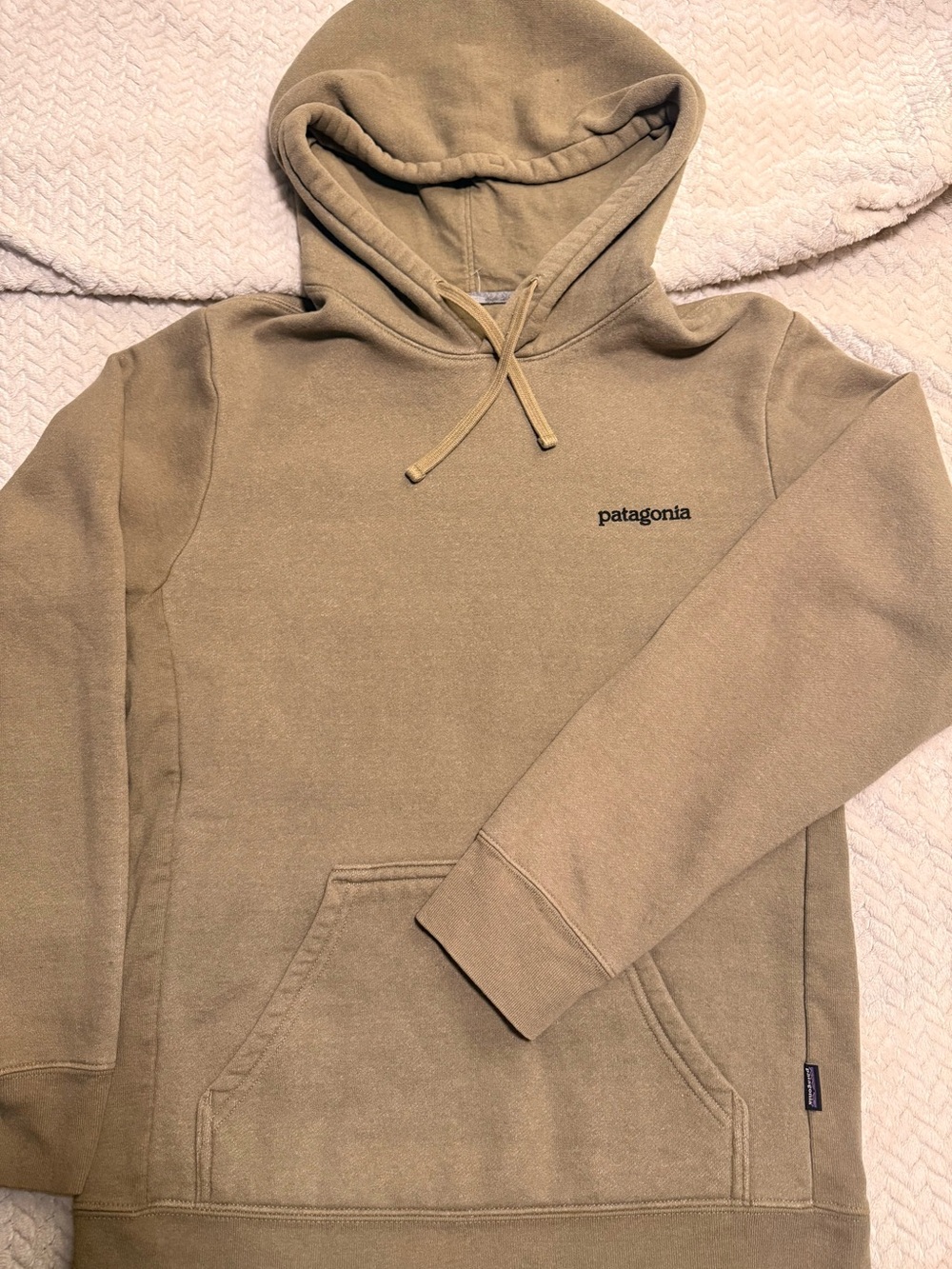 Patagonia Unisex Men’s/Women’s Tan Pullover Hoodie